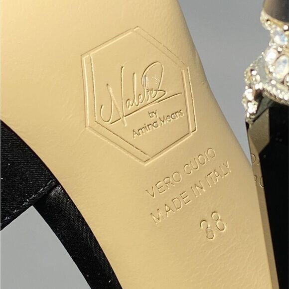 Nalebe Eureka Aurum Crystal-Embellished Mules size 38 - Picture 13 of 13